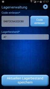 Lager online mit Smartphone App verwalten